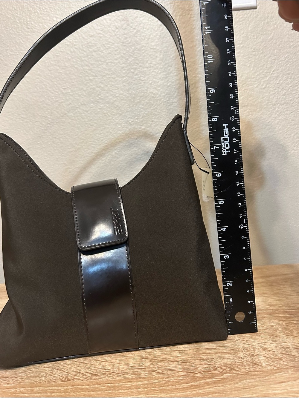 Vintage Y2K Esprit Get Trim Java Brown Hobo Shoulder Bag NWT 7603831 - Picture 6 of 8